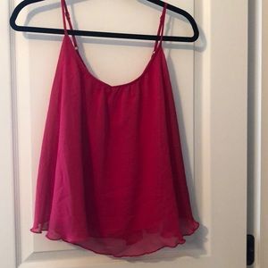 Express flowing layers tank top. Sz XS